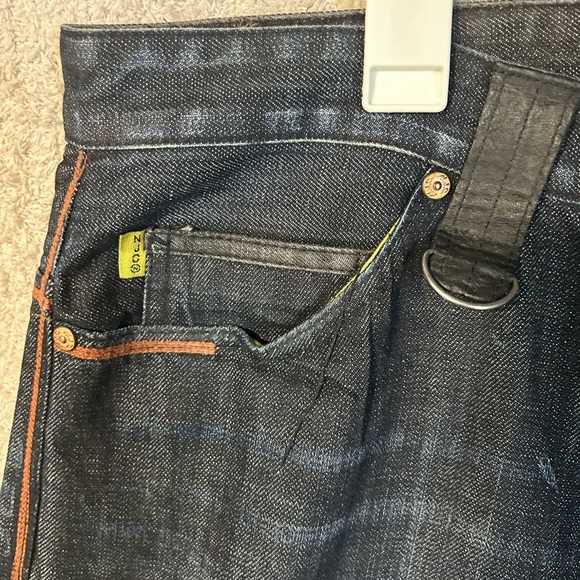 Nautica Mens Dark Blue Straight Fit Stretch Denim  Size 40x32 Y2K Grunge - Picture 4 of 8